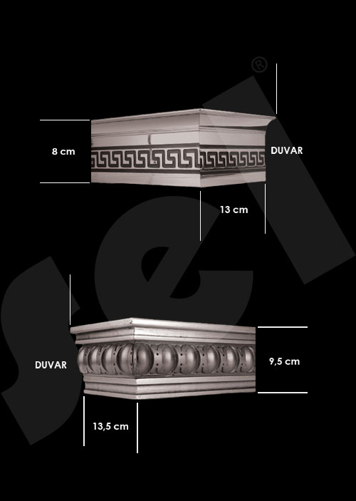 Abelya Rustik Serisi Ölçüleri - Perde Aksesuarları