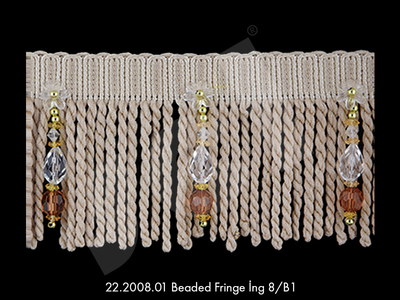 Boncuklu Saçak - Perde Aksesuarları