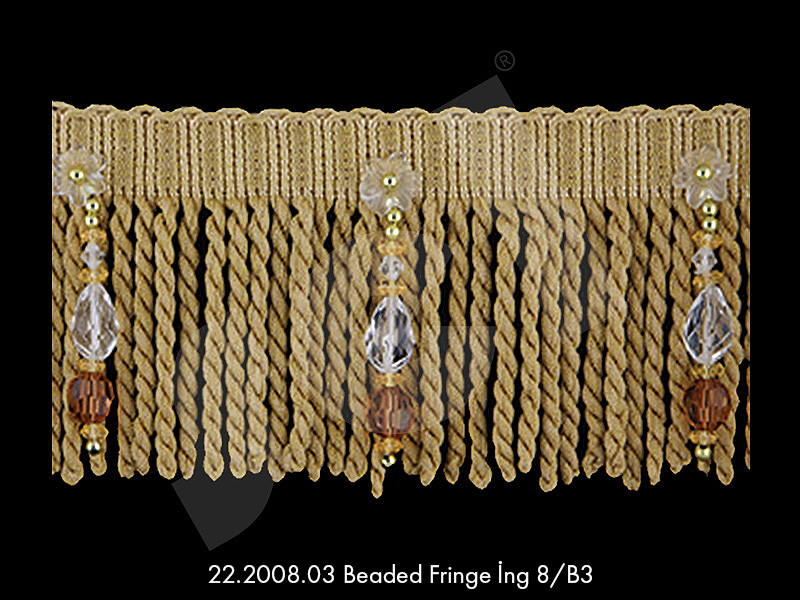 Boncuklu Saçak - Perde Aksesuarları