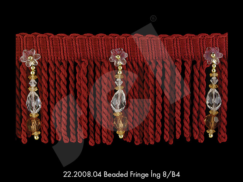 Boncuklu Saçak - Perde Aksesuarları