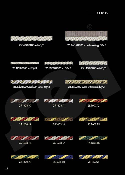 Cords - Curtain Accessories