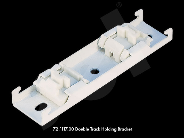 Double Track Holding Bracket - Curtain Accessories