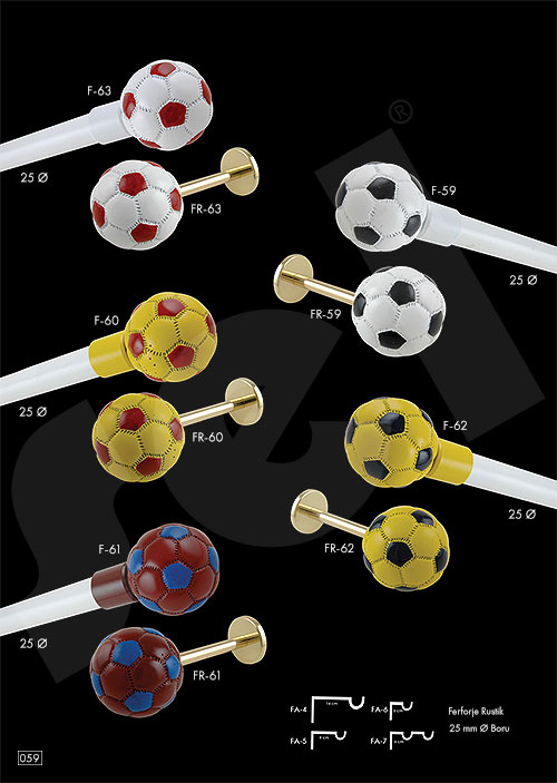 Gardenya Rustik - Perde Aksesuarları