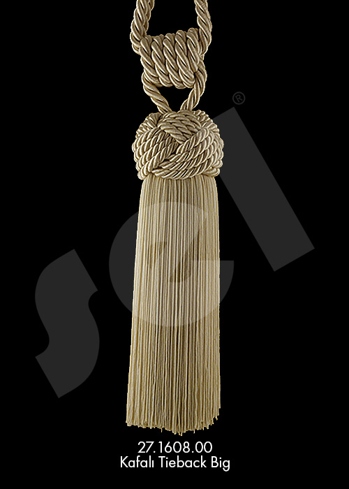 Kafalı Tieback Big - Curtain Accessories