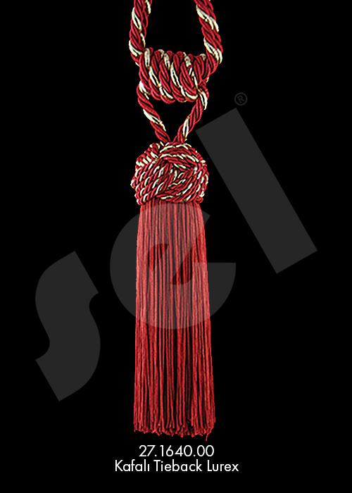 Kafalı Tieback Lurex - Curtain Accessories