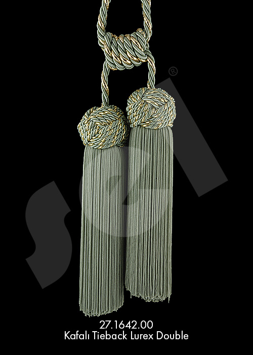 Kafalı Tieback Lurex - Curtain Accessories