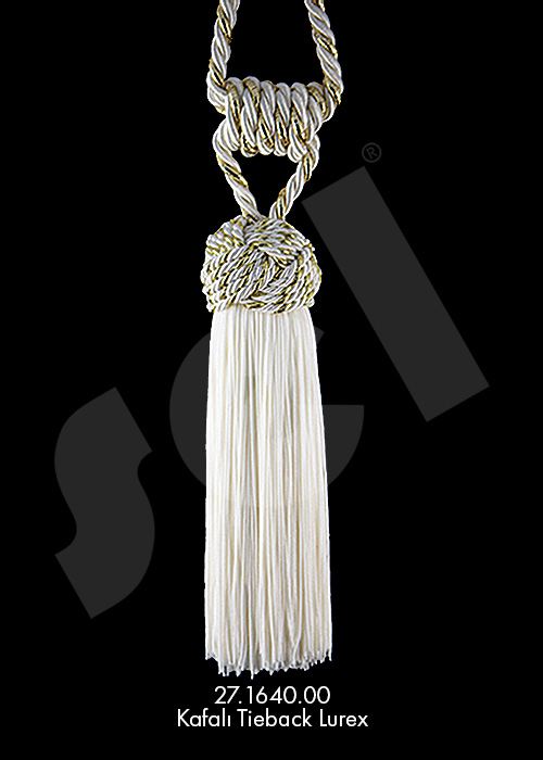 Kafalı Tieback Lurex - Curtain Accessories
