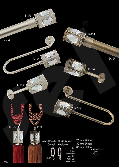 Lilyum Rustik - Perde Aksesuarları