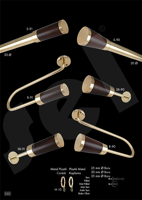 Lilyum Rustik - Perde Aksesuarları