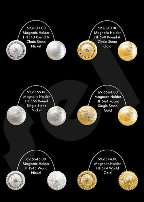 Mıknatıslı Perde Biritleri - Perde Aksesuarları