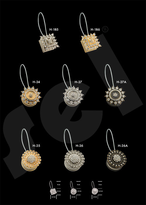 Mıknatıslı Perde Biritleri - Perde Aksesuarları