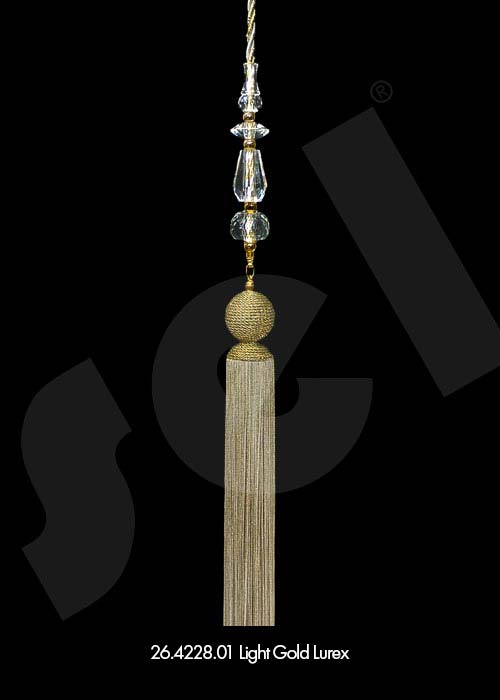 Ornament Tassel Sarma Kafa Black - Curtain Accessories