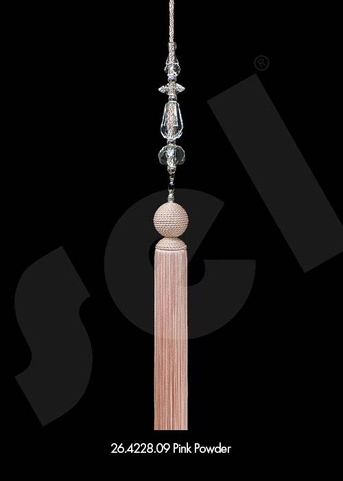 Ornament Tassel Sarma Kafa Black - Curtain Accessories