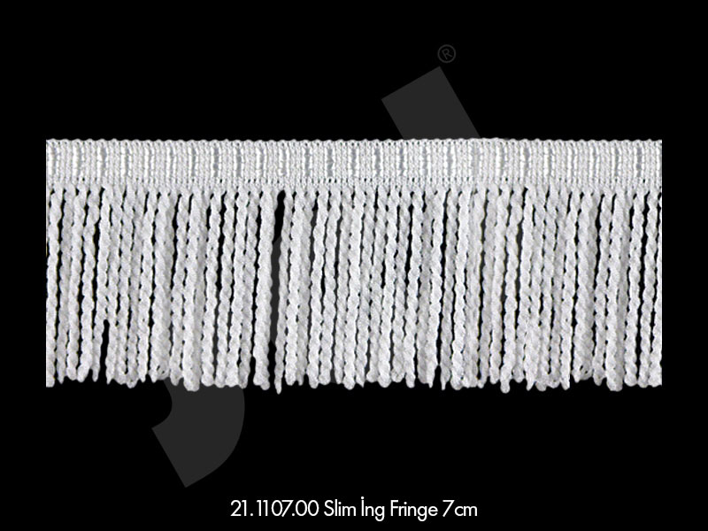 Slim İng Fringe 7cm - Curtain Accessories