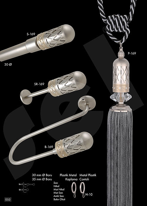 Safir Rustik - Perde Aksesuarları