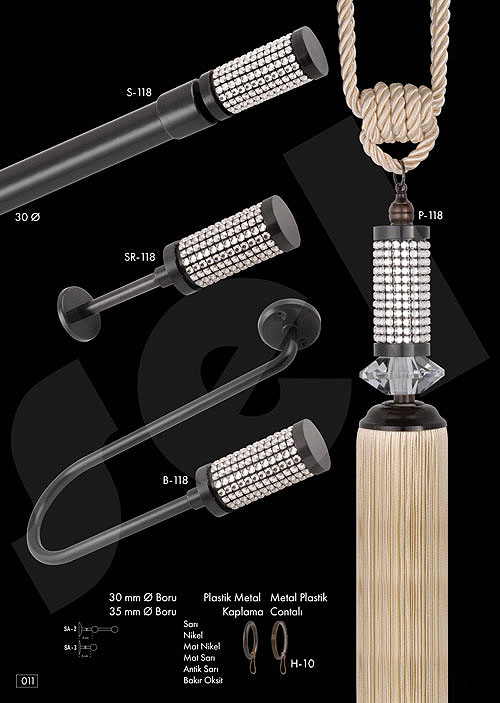 Safir Rustik - Perde Aksesuarları