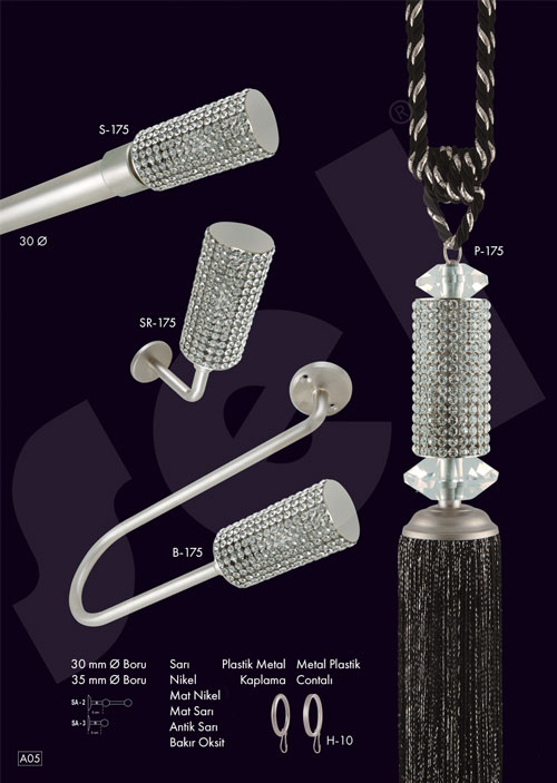 Safir Rustik - Perde Aksesuarları