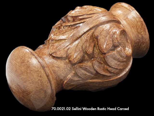 Sellini Wooden Rustic Accessories - Curtain Accessories