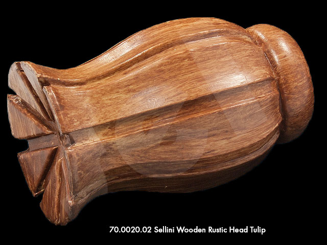 Sellini Wooden Rustic Accessories - Curtain Accessories