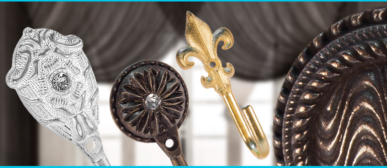 Bronz Askılar - Perde Aksesuarları