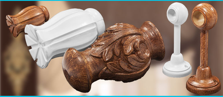 Rustik Takımlar - Perde Aksesuarları