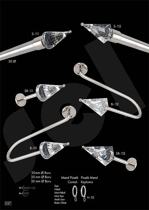 Yakut Rustik - Perde Aksesuarları