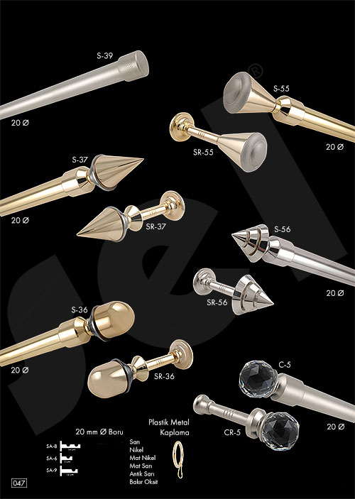 Yakut Rustik - Perde Aksesuarları