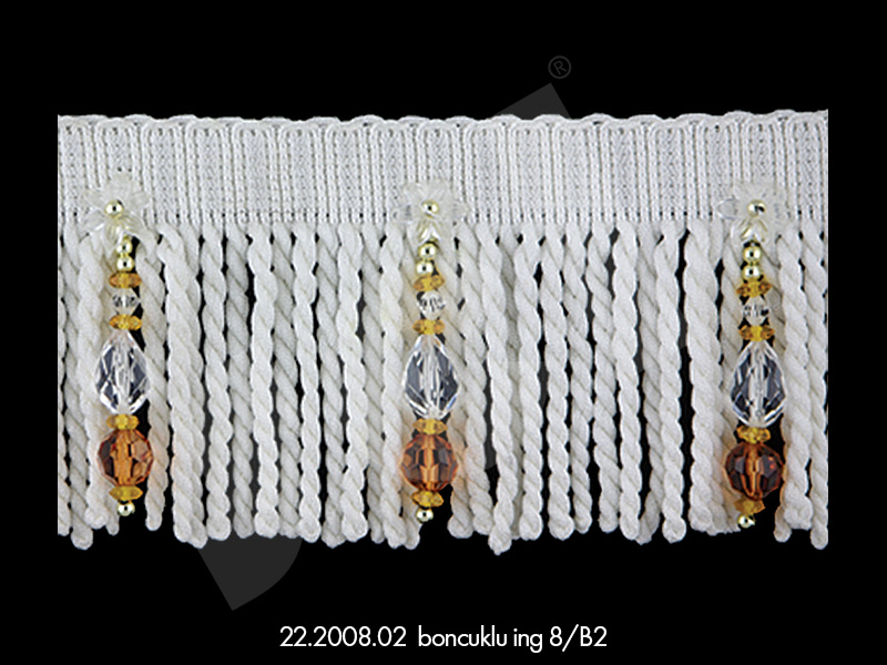 Boncuklu Saçak - Perde Aksesuarları