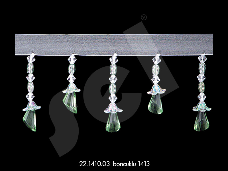 Boncuklu Saçak - Perde Aksesuarları