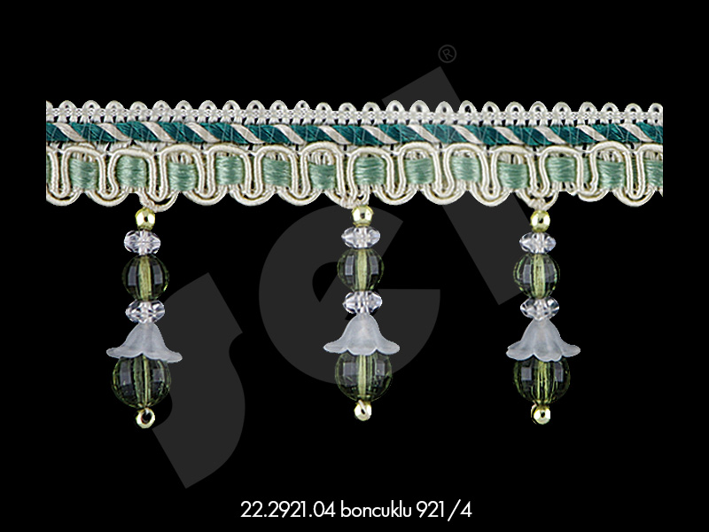 Boncuklu Saçak - Perde Aksesuarları