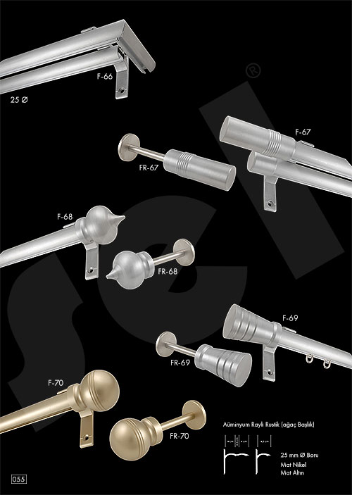 Gardenya Rustik - Perde Aksesuarları