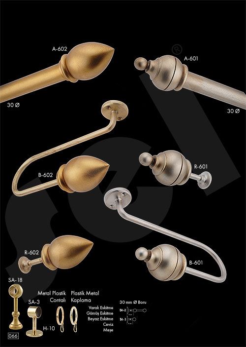 Kamelya Rustik - Perde Aksesuarları