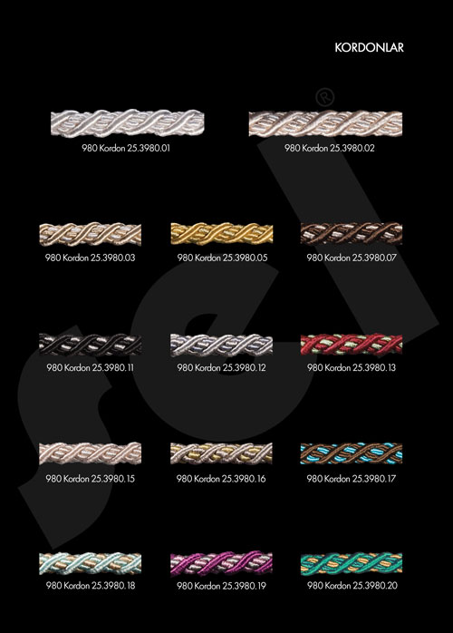 Kordonlar - Perde Aksesuarları