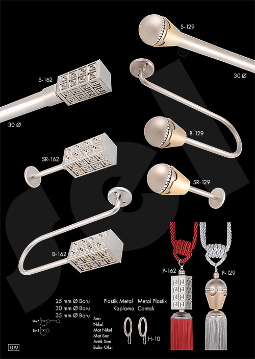 Lilyum Rustik - Perde Aksesuarları