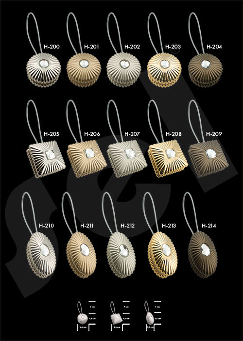 Mıknatıslı Perde Biritleri - Perde Aksesuarları