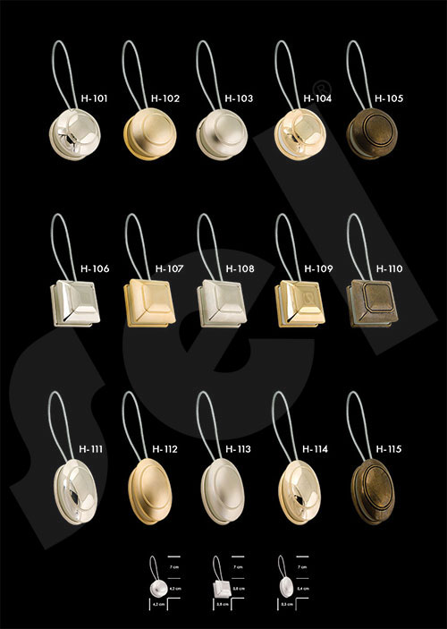 Mıknatıslı Perde Biritleri - Perde Aksesuarları