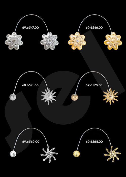 Mıknatıslı Perde Biritleri - Perde Aksesuarları