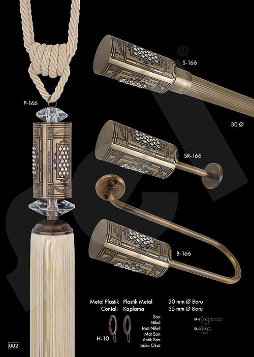 Safir Rustik - Perde Aksesuarları