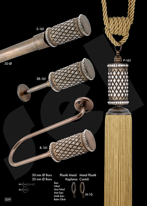 Safir Rustik - Perde Aksesuarları