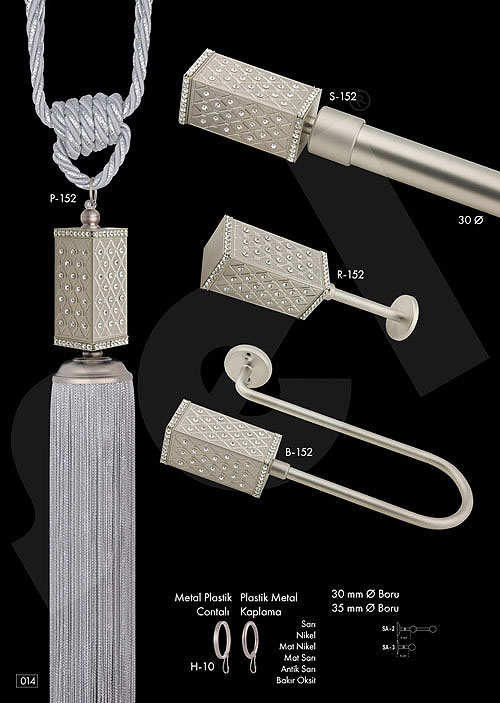 Safir Rustik - Perde Aksesuarları