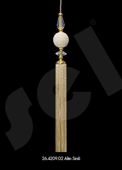 Sarkıt Püskül İncili - Perde Aksesuarları