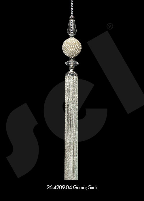 Sarkıt Püskül İncili - Perde Aksesuarları