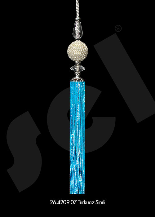 Sarkıt Püskül İncili - Perde Aksesuarları