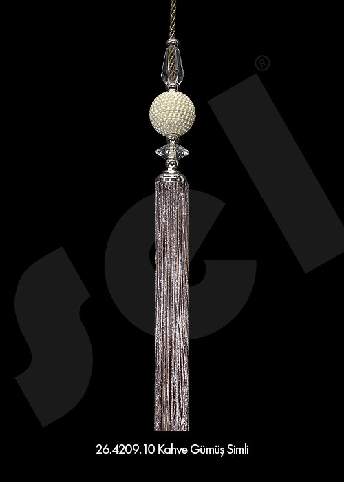 Sarkıt Püskül İncili - Perde Aksesuarları