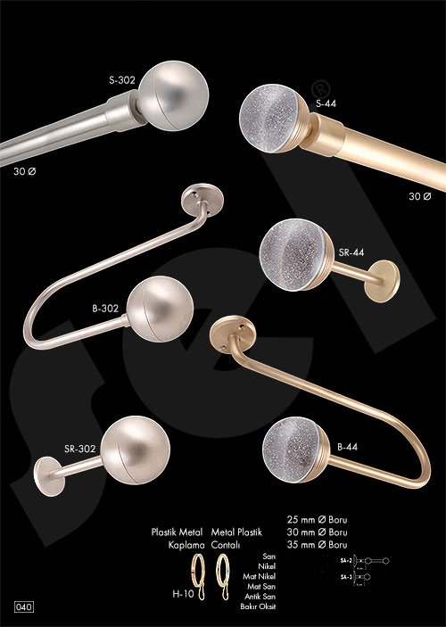 Yakut Rustik - Perde Aksesuarları