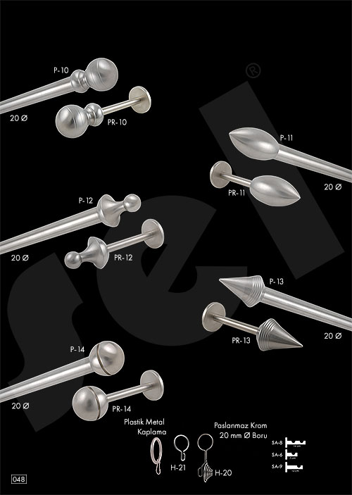 Yakut Rustik - Perde Aksesuarları